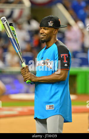 The All-Star and Legends Celebrity Softball Game at Marlins Park in