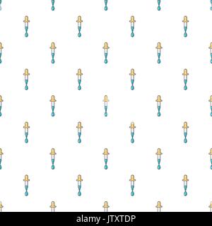 Pipette pattern seamless Stock Vector