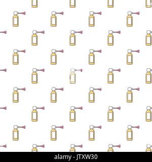 Inhaler pattern seamless Stock Vector
