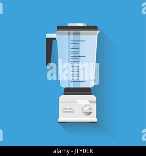 Blender icon. Flat design. Vector illustration. Stock Vector
