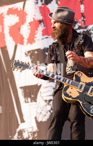 Monza, Italy 15th of June 2017 Rancid performs live at I-Days Festival, Autodromo di Monza. © Davide Merli / Alamy Live News Stock Photo