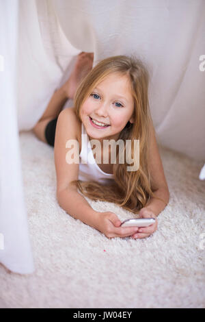 Imaginary house in the bedroom Stock Photo