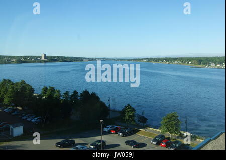 Sydney Harbour, Nova Scotia Canada Stock Photo