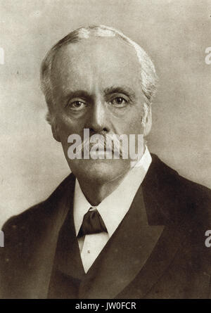 Arthur Balfour, UK Prime Minister 1902-5 Stock Photo