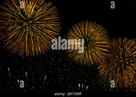 fireworks display Stock Photo