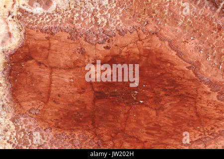 Orange pattern marble material texture closeup background Stock Photo