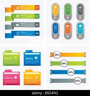 Circular arrow infographic chart design element Stock Vector Image ...