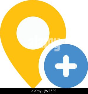 add location Stock Vector