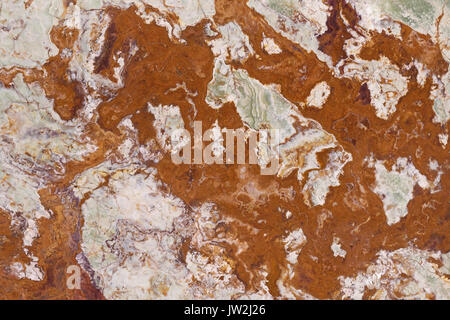 Abstract rusty color marble stone pattern background Stock Photo