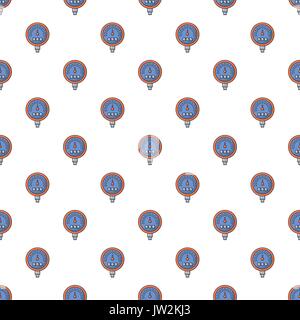 Water meter pattern seamless Stock Vector