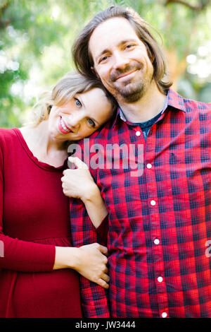 Portrait of happy mid adult couple Stock Photo