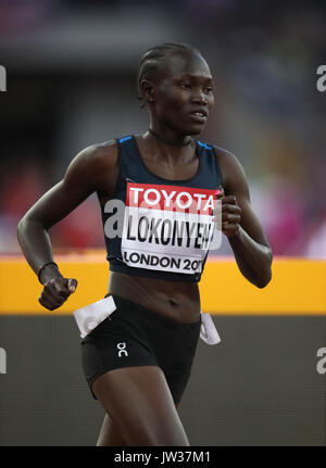 Athlete Refugee Team's Rose Lokonyen competes in the Women's 800m heats ...