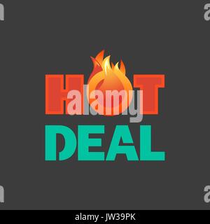 Hot sale price offer. Stock Vector