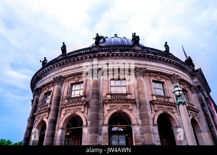 Architectural Details of the Bode Museum  on Museum Island  In Berlin Germany Stock Photo