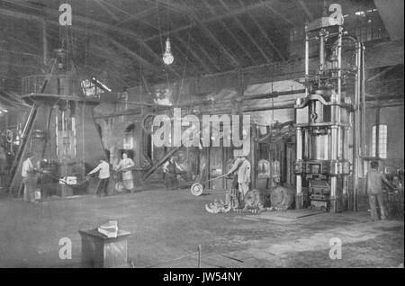 Wr Neustaedter Lokomotivfabrik Hammerschmiede Stock Photo