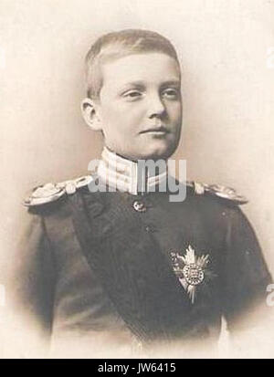 Kronprinz Georg von Sachsen um 1905 Stock Photo