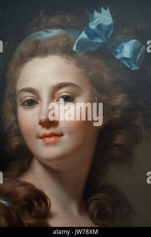 Self-portrait. 1783. Marie-Gabrielle Capet - 1783 Stock Photo ...