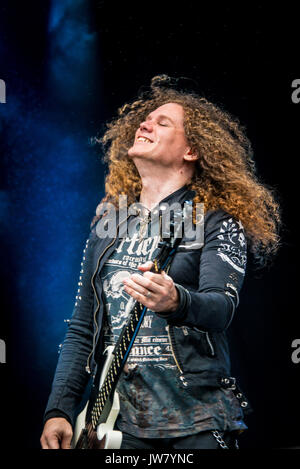 Dokken: Chris McCarvill on bass Stock Photo