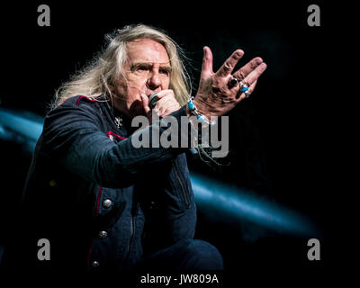 Saxon - Biff Byford on vocals Stock Photo