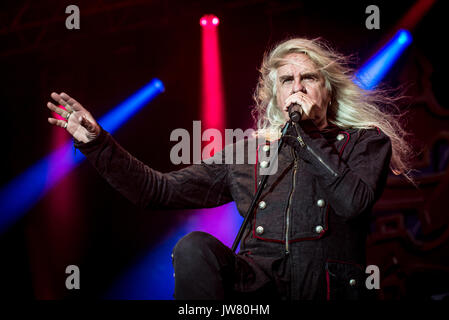 Saxon - Biff Byford on vocals Stock Photo