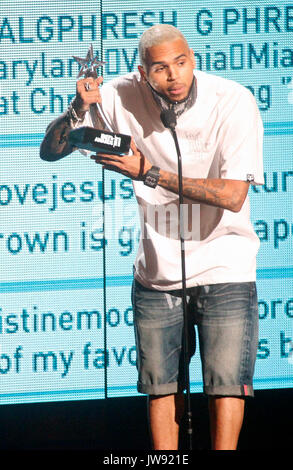 Chris Brown at the BET Awards '11 Show held at the Shrine Auditorium on June 26, 2011 in Los Angeles, California.  © Star Shooter / MediaPunch Inc. Stock Photo