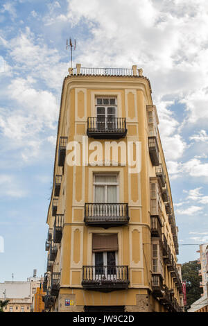 Ancient buildings in Cartegena Spain Stock Photo