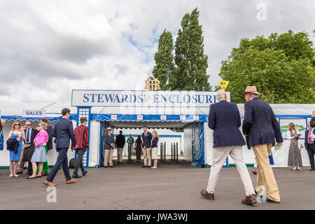 Stewards Enclosure, Henley Royal Regatta Stock Photo