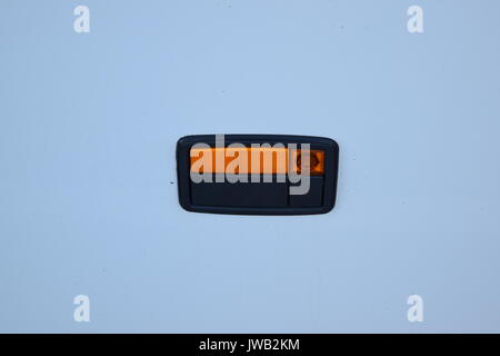 Back lights on a large bus Stock Photo