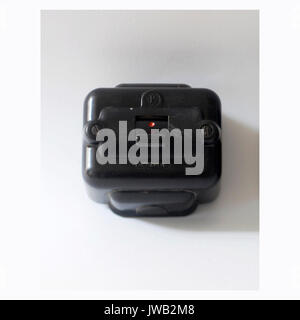 vintage black bakelite switch Stock Photo
