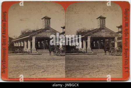 Florida--The Old Slave Market, St. Augustine. - Civil War Photographs Stock Photo