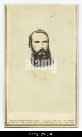 General James Longstreet, Confederate States Army - Civil War Photographs Stock Photo