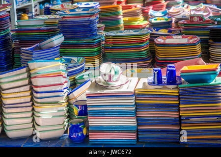 Amalfi Coast, ceramic production Stock Photo