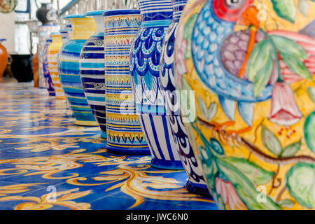 Amalfi Coast, ceramic production Stock Photo