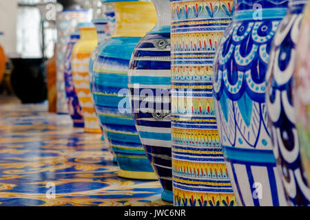 Amalfi Coast, ceramic production Stock Photo