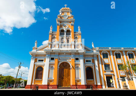 Church Iglesia de Xalteva, historic centre, Granada, Nicaragua Stock Photo