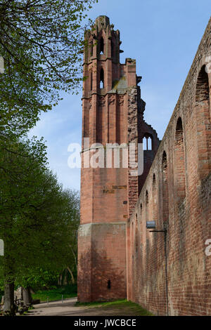 Former Benedictine Abbey of Limburg, Bad Dürkheim, wine route , Palatinate, Rhineland-Palatinate, Germany Stock Photo