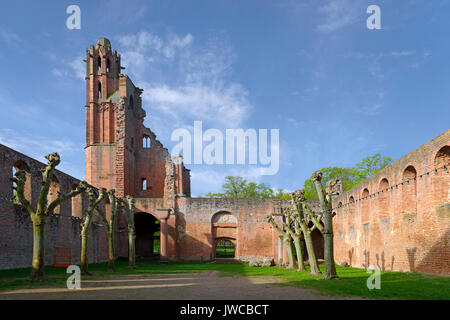 Former Benedictine Abbey of Limburg, Bad Dürkheim, wine route , Palatinate, Rhineland-Palatinate, Germany Stock Photo