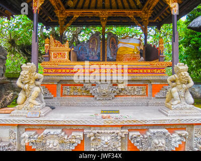 Batuan, Indonesia - December 28, 2008: The Puseh Temple, Bali Stock Photo