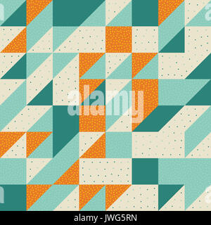 Geometric repeating pattern tile Stock Photo