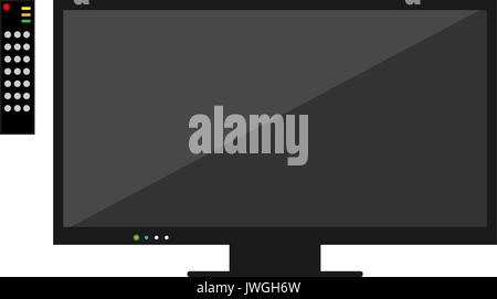 Tv flat Stock Vector