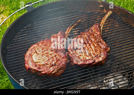 Tomahawk steak Stock Photo