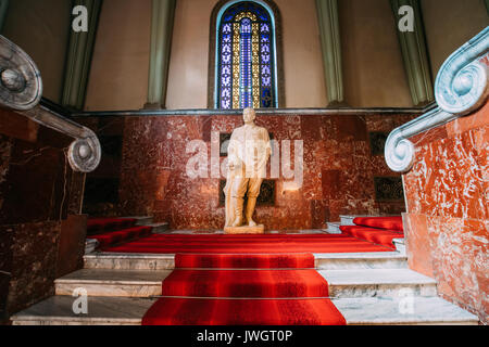 Gori, Shida Kartli Region, Georgia, Eurasia. Museum exposition In Joseph Stalin Museum. Stock Photo