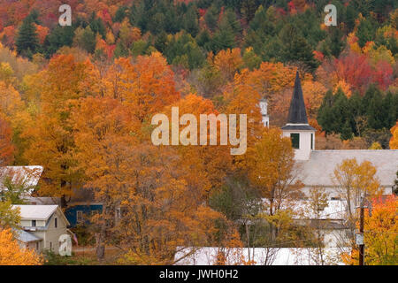 Autumn, Waterville, VT, Vermont Stock Photo