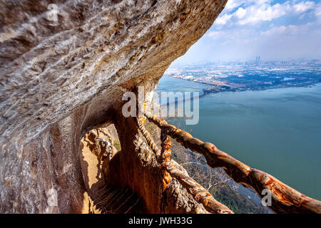 Xishan Mountain Park in Kunming, Yunnan Province, China. Stock Photo