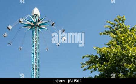 The Starflyer chair ride in Jubilee Gardens, South Bank, Waterloo, London, SE1, UK Stock Photo