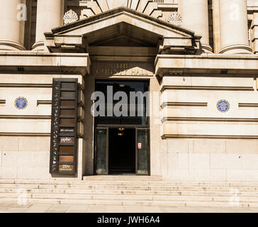 Former County Hall and GLC building, South Bank, London, UK Stock Photo ...