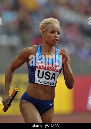 Usas Natasha Hastings After Winning Womens Editorial Stock Photo