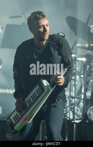Damon Albarn of Gorillaz during Outside Lands Music Festival at