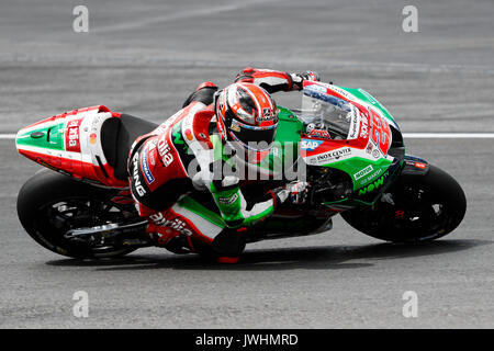 Spielberg, Austria. 13th Aug, 2017.  22 Sam LOWES during MotoGP World Championship race at Red Bull Ring in Austria. Credit: Petr Toman/Alamy Live News Stock Photo