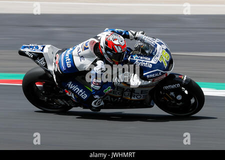 Spielberg, Austria. 13th Aug, 2017.  76 Loris BAZ during MotoGP World Championship race at Red Bull Ring in Austria. Credit: Petr Toman/Alamy Live News Stock Photo